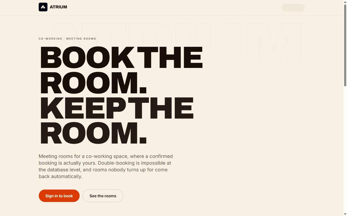 Atrium preview
